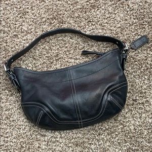 Coach Soho Hobo 9451 Black Leather Bag